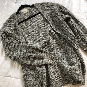 Cozy grey cardigan